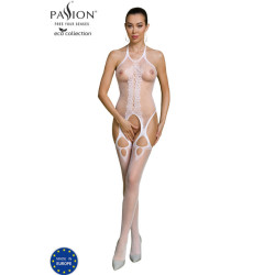 Passion - Bodystocking Eco Collection Eco Bs013 Blanc
